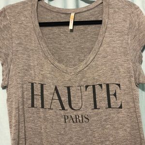Haute Paris Grey T-shirt